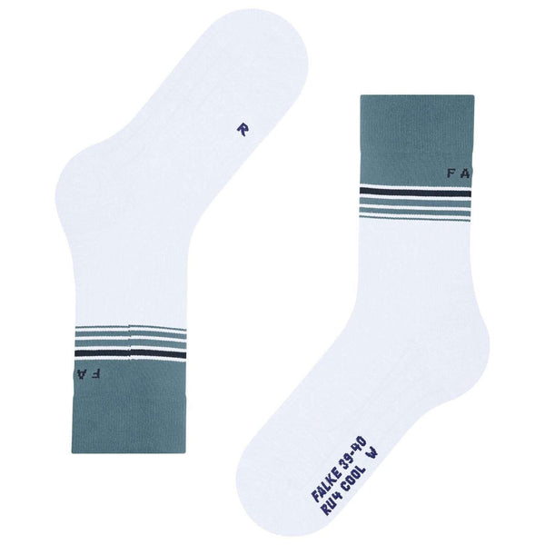 Falke White RU4 Endurance Cool Running Socks