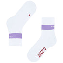 Falke White RU Compression Stabilizing Running Socks
