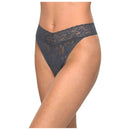Hanky Panky Grey Signature Lace Original Rise 5 Pack Thongs