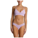Hanky Panky Purple Signature Lace Low Rise 3 Pack Thongs
