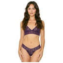 Hanky Panky Purple Signature Lace Low Rise 3 Pack Thongs