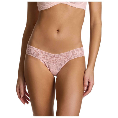 Hanky Panky Purple Signature Lace Low Rise 5 Pack Thongs