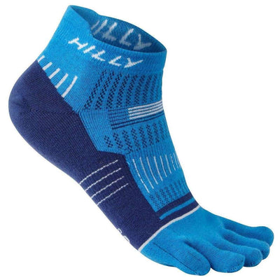 Hilly Blue Toe Socks