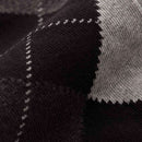 London Sock Company Black Highland Argyle Socks