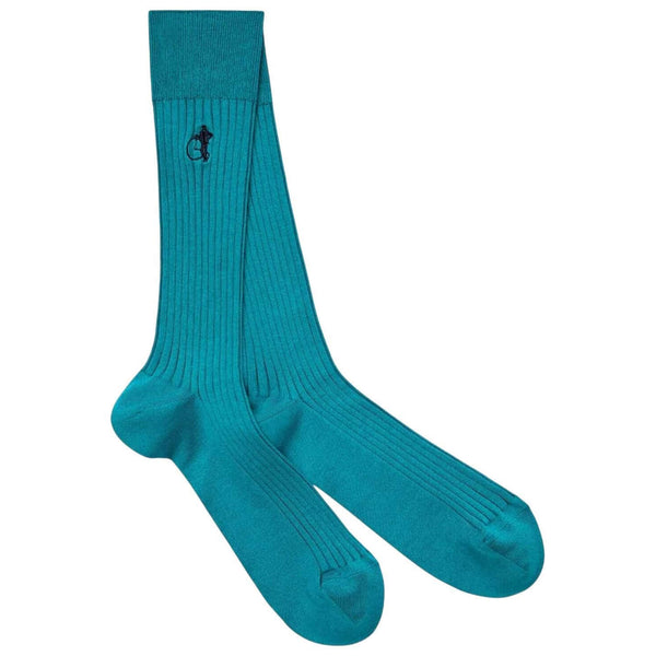 London Sock Company Blue Dash of Class Ocean 6-Pair Sock Box Set