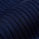 London Sock Company Blue Simply Sartorial Ribbed Socks