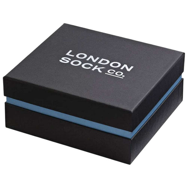London Sock Company Blue Simply Staples 6-Pair Sock Box Set