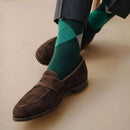London Sock Company Green Highland Argyle Socks
