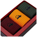 London Sock Company Green Simply Dapper 3-Pair Sock Box Set