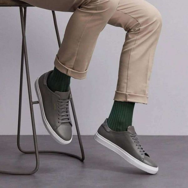 London Sock Company Green Simply Sartorial Ribbed Socks