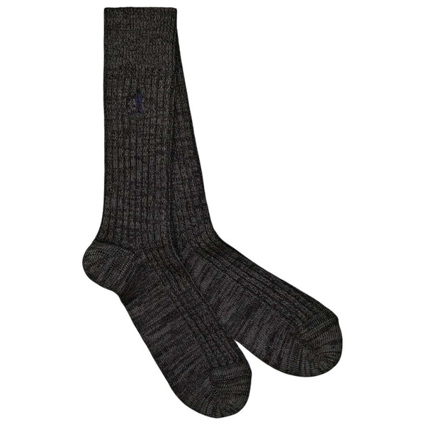 London Sock Company Grey Boot Socks