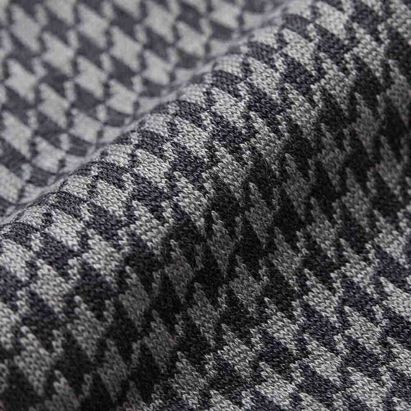 London Sock Company Grey Jermyn St. Houndstooth Socks