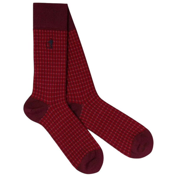 London Sock Company Red Shaken and Stirred Socks