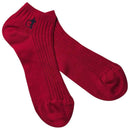 London Sock Company Red Simply Trainer Socks