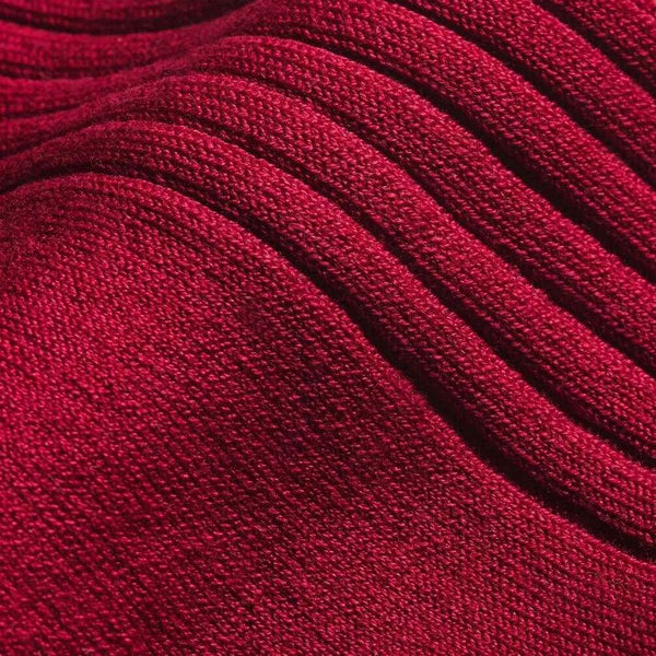 London Sock Company Red Simply Trainer Socks