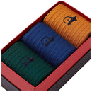 London Sock Company Yellow Merino Heroes 3-Pair Sock Box Set