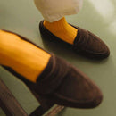London Sock Company Yellow Simply Sartorial Ribbed Socks