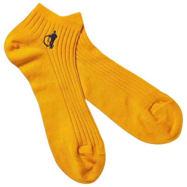 London Sock Company Yellow Simply Trainer Socks