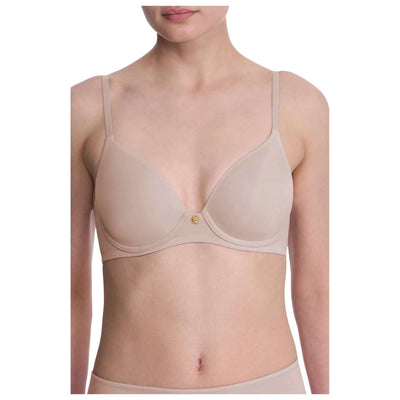 Natori Beige Cloud Comfort Back Smoothing T-Shirt Bra