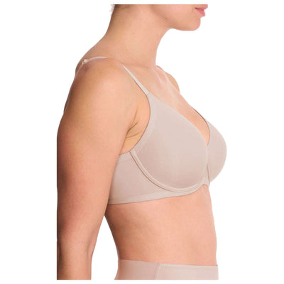 Natori Beige Cloud Comfort Back Smoothing T-Shirt Bra