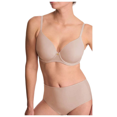 Natori Beige Cloud Comfort Back Smoothing T-Shirt Bra