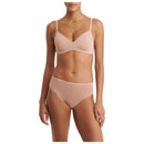 Natori Beige Pretty Smooth Smoothing Wireless T-Shirt Bra