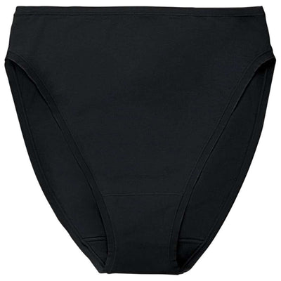 Natori Black Bliss Bare Cotton High Cut Brief