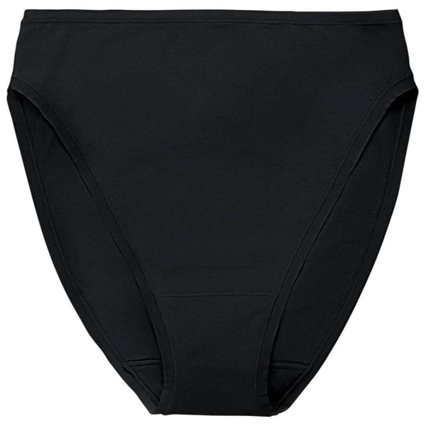 Natori Black Bliss Bare Cotton High Cut Brief