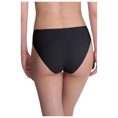 Natori Black Bliss Bare Cotton High Cut Brief