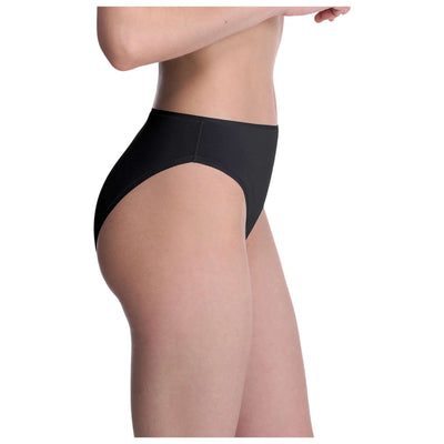 Natori Black Bliss Bare Cotton High Cut Brief