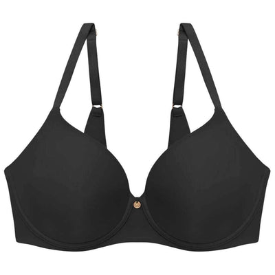 Natori Black Cloud Comfort Back Smoothing T-Shirt Bra