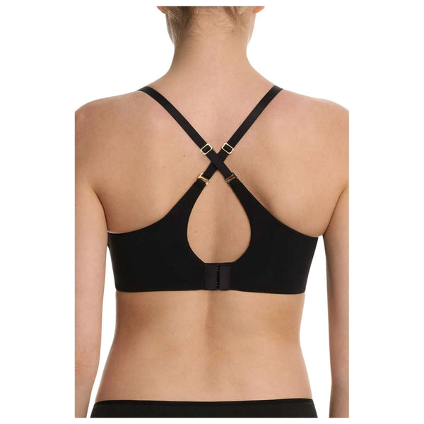 Natori Black Cloud Comfort Convertible Back Smoothing Wireless Bra