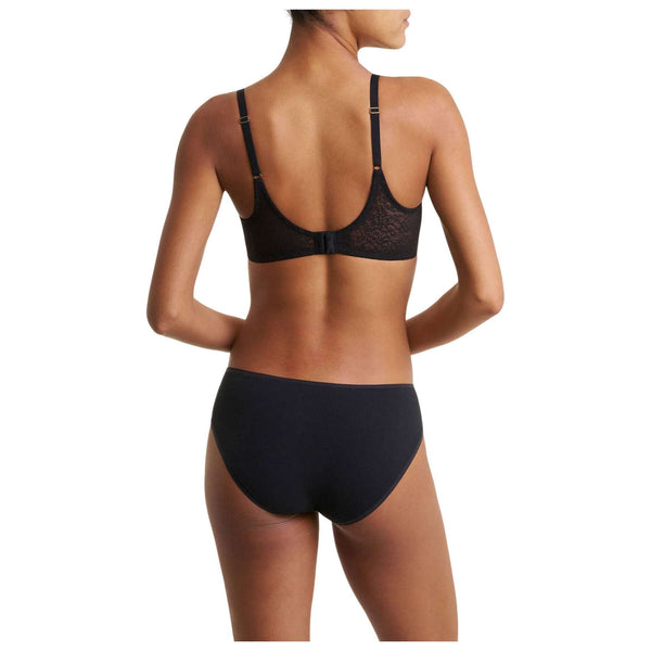Natori Black Pretty Smooth Smoothing Wireless T-Shirt Bra