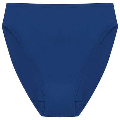Natori Blue Bliss Bare Cotton High Cut Brief