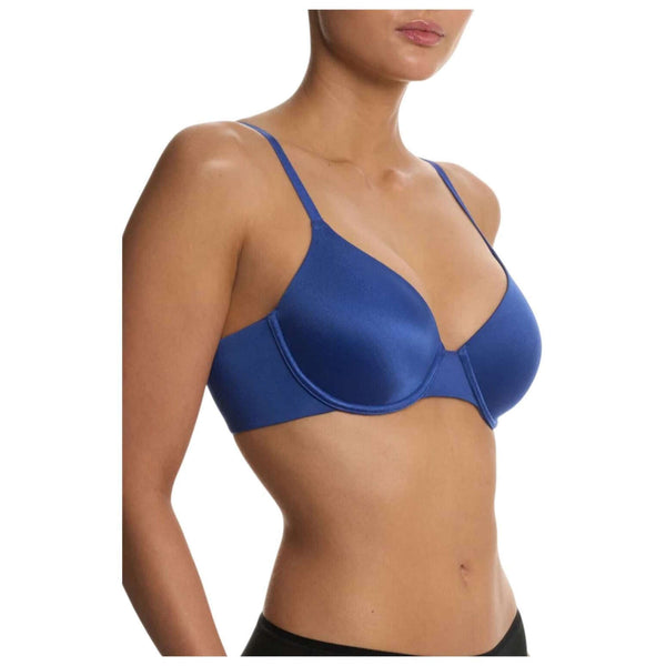 Natori Blue EverFit Seamless Convertible T-Shirt Bra