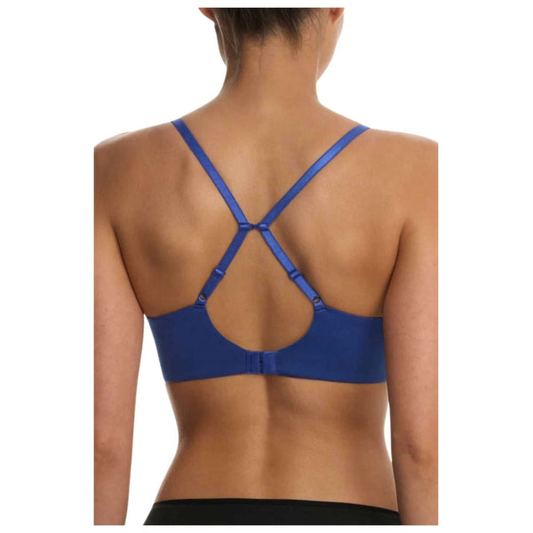 Natori Blue EverFit Seamless Convertible T-Shirt Bra