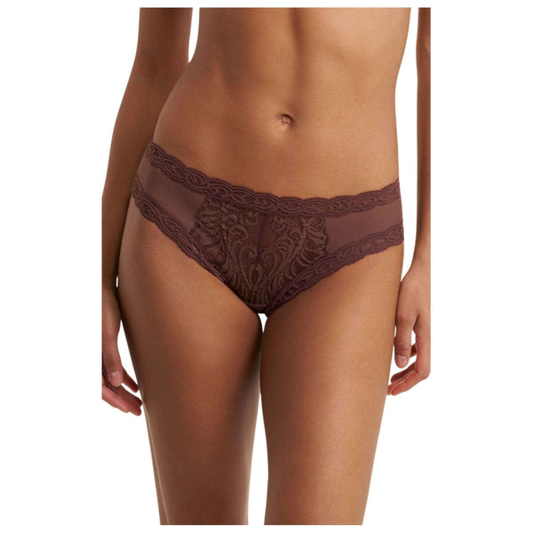Natori Brown Feathers Hipster