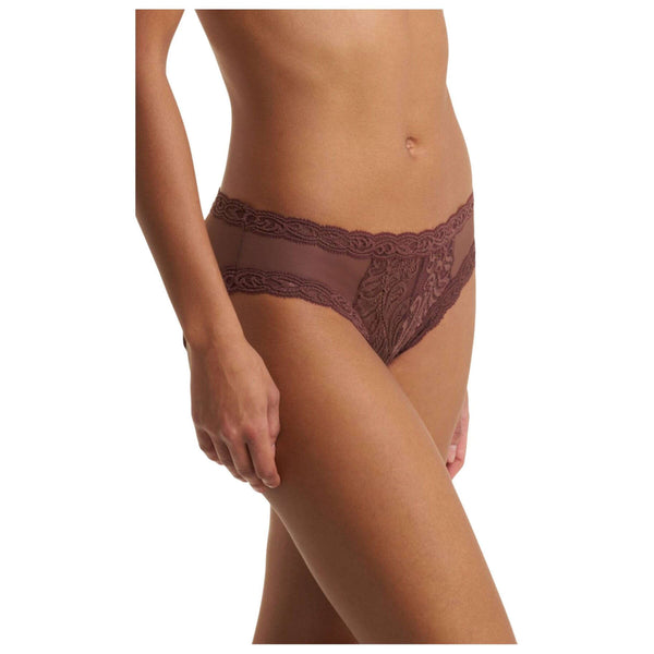 Natori Brown Feathers Hipster