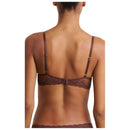 Natori Brown Feathers Plunge T-Shirt Bra