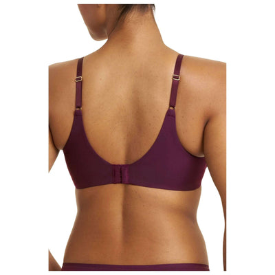 Natori Burgundy Cloud Comfort Back Smoothing T-Shirt Bra