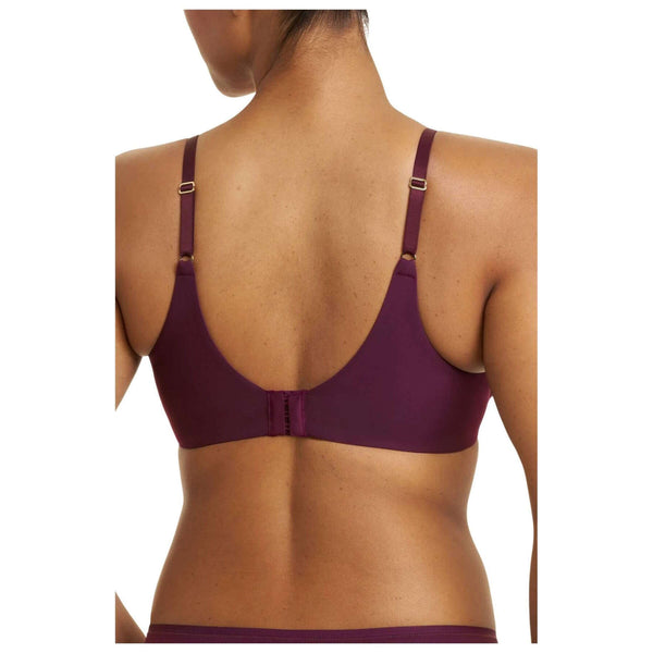 Natori Burgundy Cloud Comfort Back Smoothing T-Shirt Bra