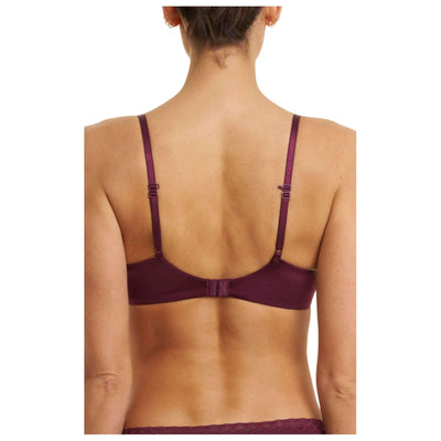 Natori Burgundy EverFit Seamless Convertible T-Shirt Bra