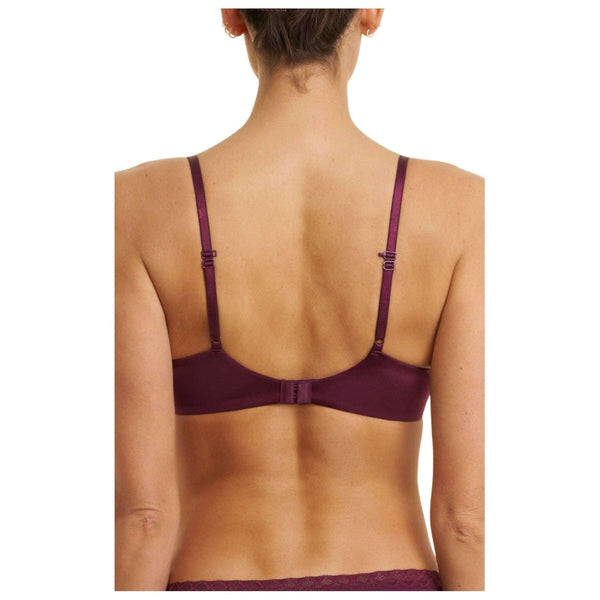 Natori Burgundy EverFit Seamless Convertible T-Shirt Bra