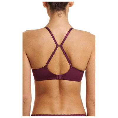 Natori Burgundy EverFit Seamless Convertible T-Shirt Bra