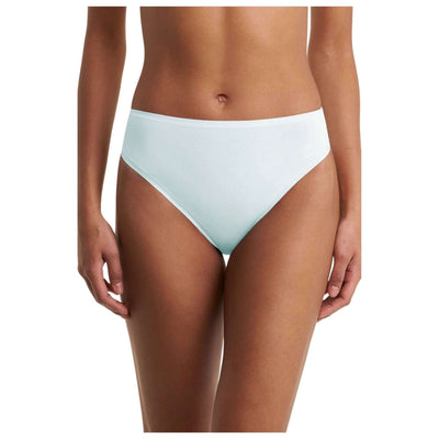 Natori Green Bliss Bare Cotton High Cut Brief