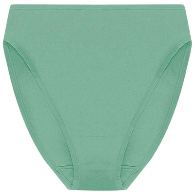 Natori Green Bliss Bare Cotton High Cut Brief