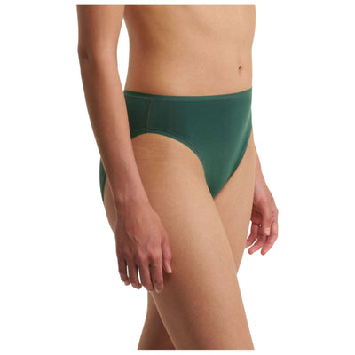 Natori Green Bliss Bare Cotton High Cut Brief