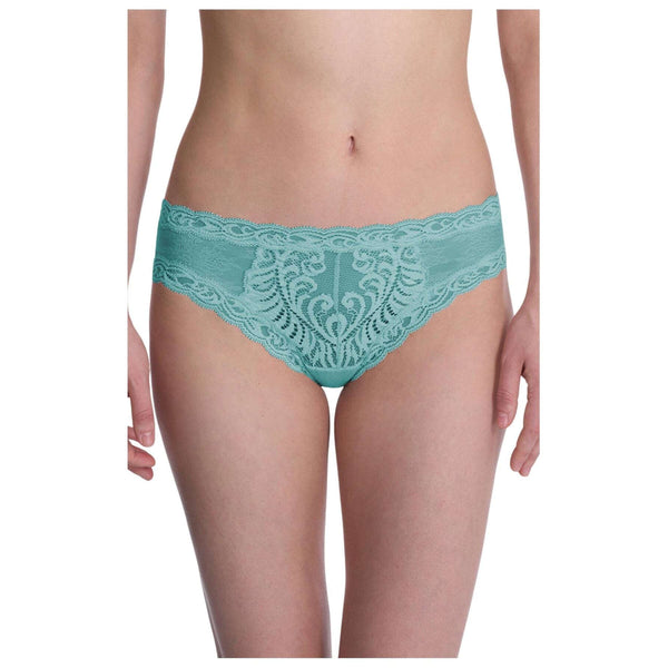 Natori Green Feathers Hipster