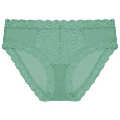 Natori Green Feathers Hipster