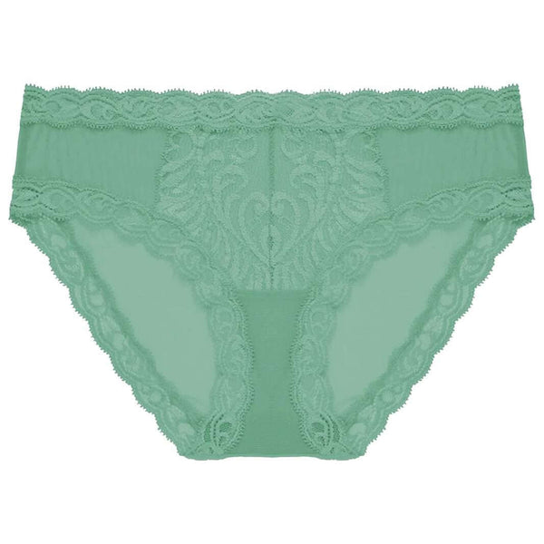 Natori Green Feathers Hipster